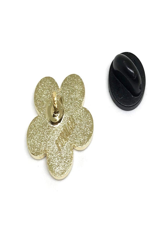 PinMaze Forget Me Not Blue Flower Lapel Pin - Image 3